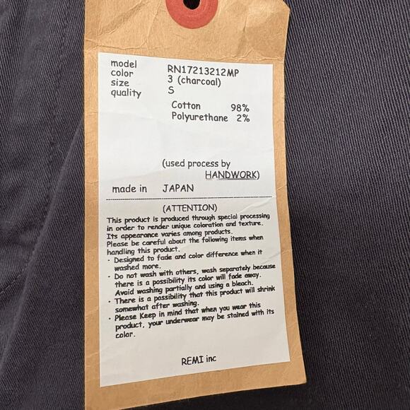 Remi Relief men’s NWT’s Golden State cotton flat front chino pants. Size small. - Picture 4 of 7